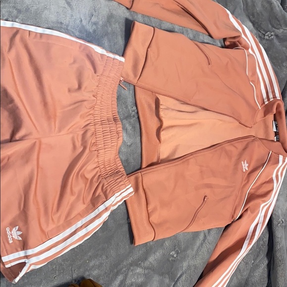 adidas Other - Adidas two piece jacket in shorts set
